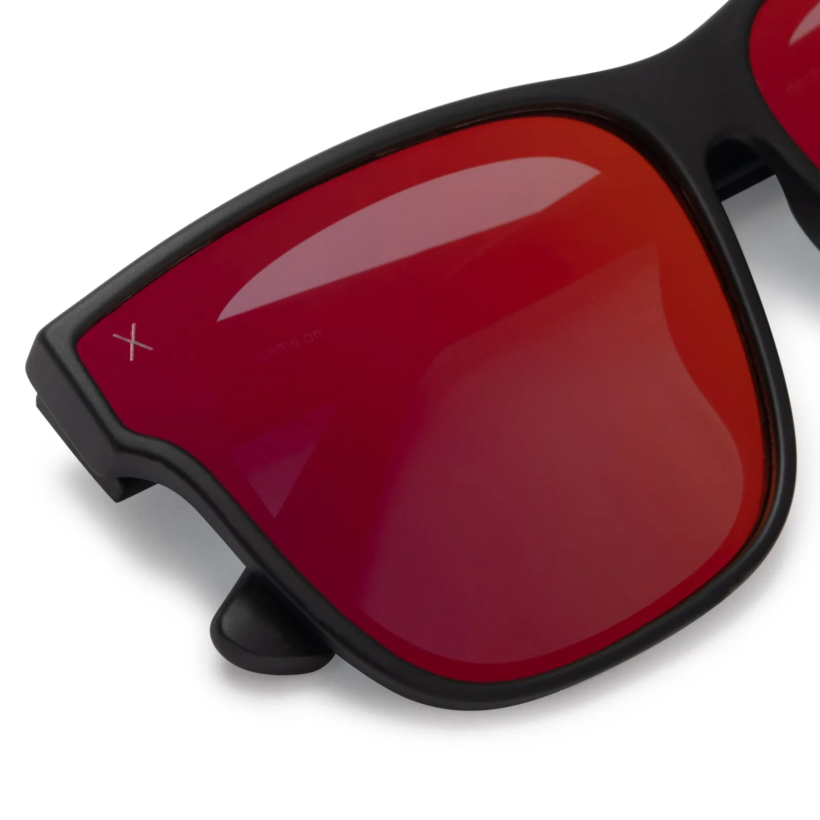 001 - matte black   resh flash sunglasses