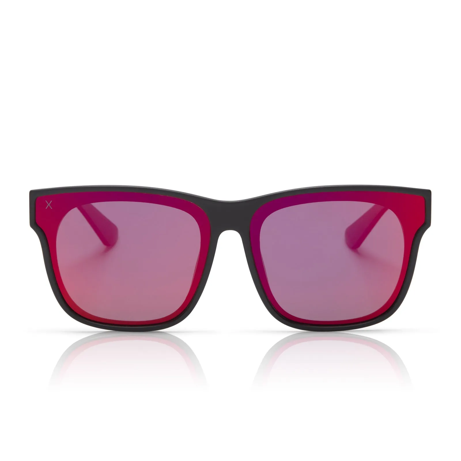 001 - matte black   resh flash sunglasses