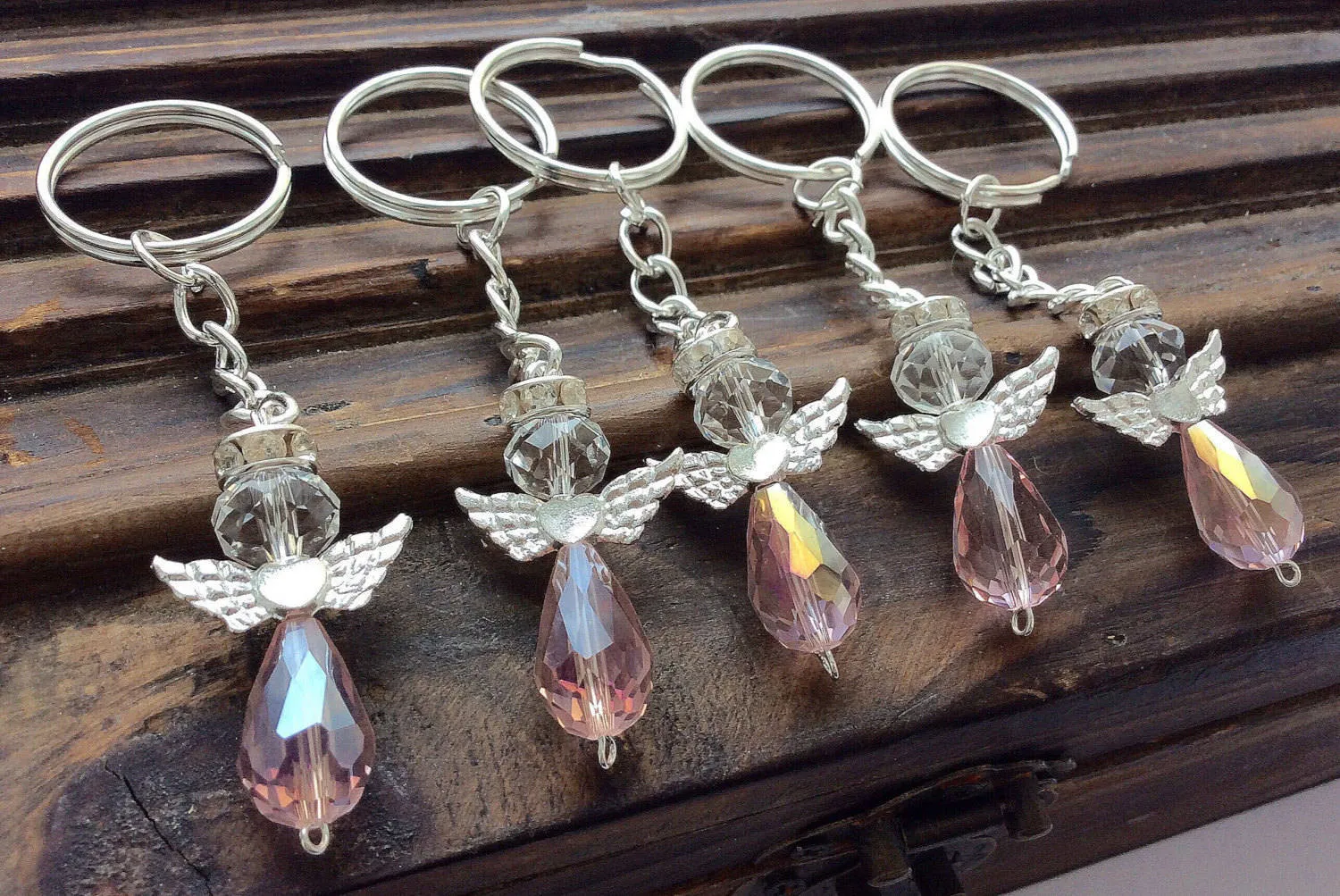 35pcs Angel keychain, christening favor, baptism angel favor keychains, recuerdos de bautizo