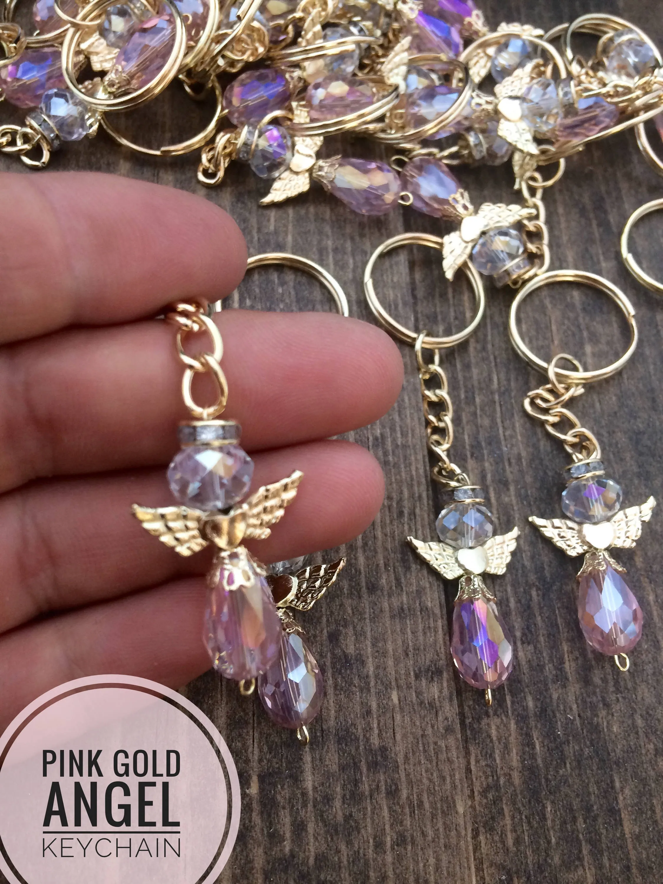 35pcs Angel keychain, christening favor, baptism angel favor keychains, recuerdos de bautizo