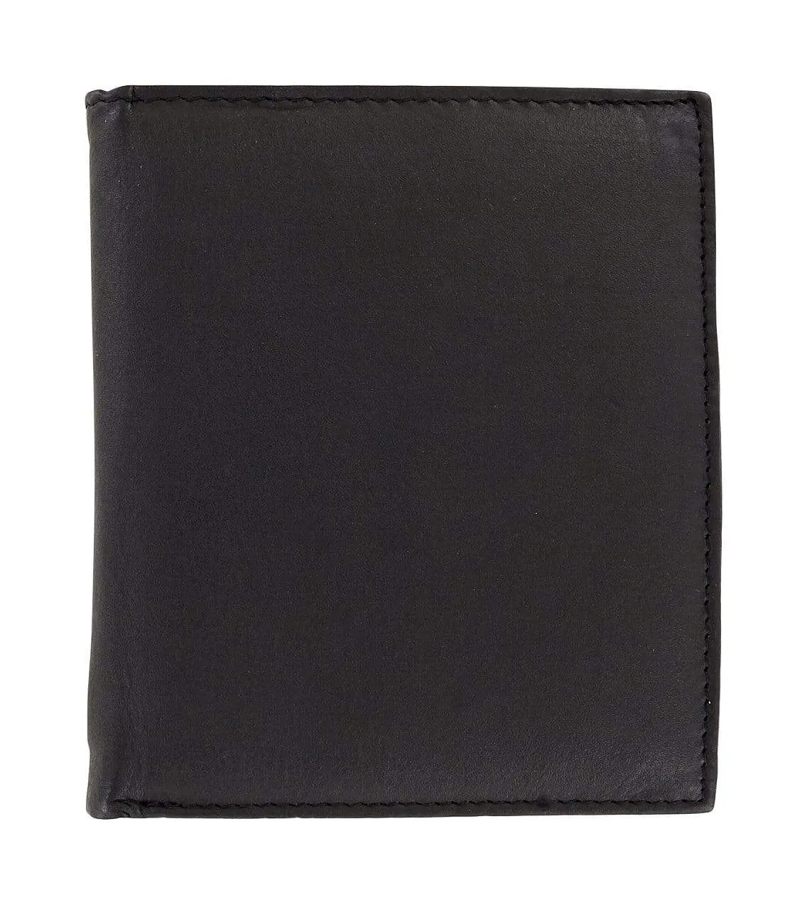 4" Black, RFID Shielded Giromy Samoni Hipster Wallet, Leather, #M-1659