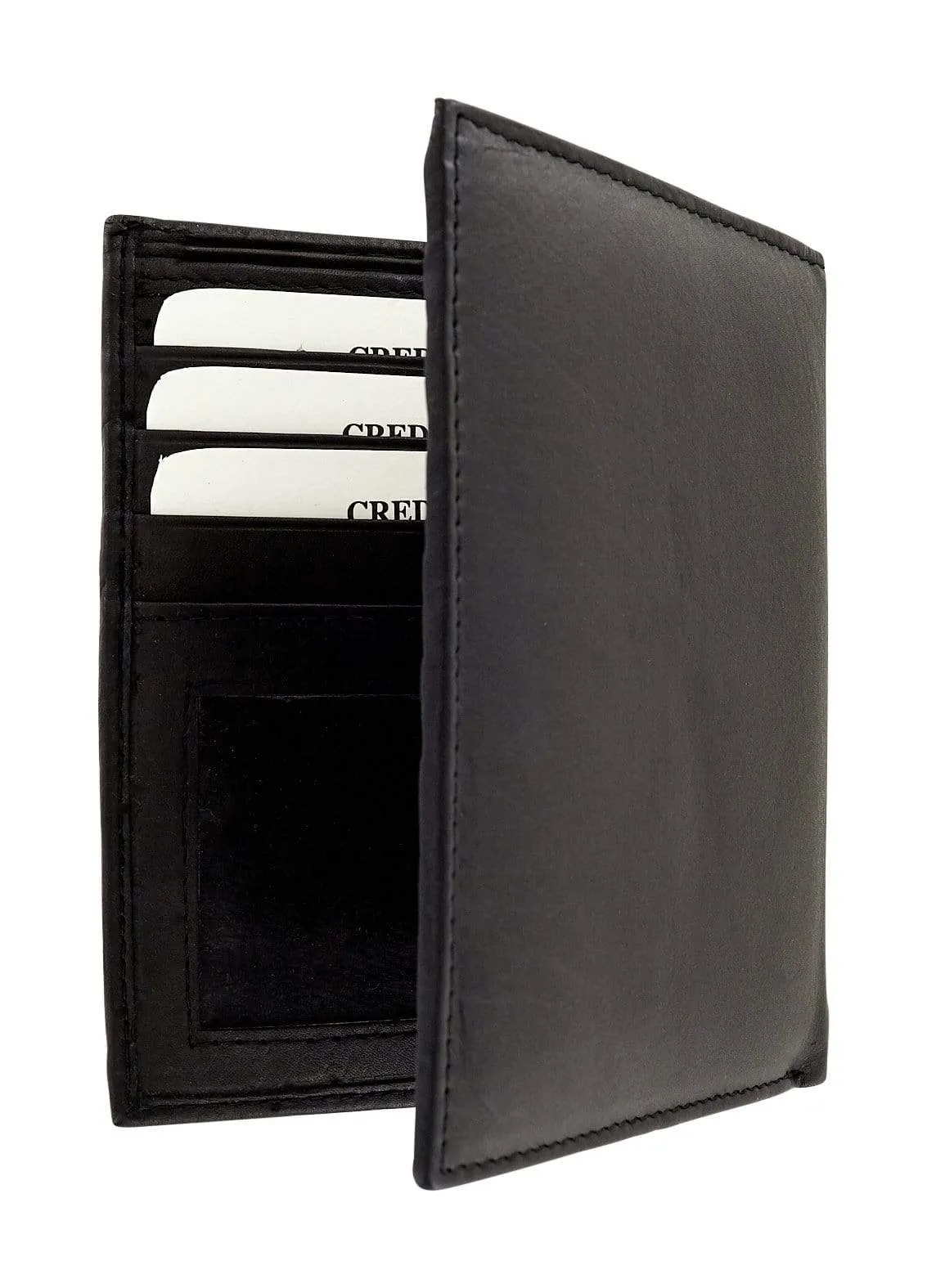 4" Black, RFID Shielded Giromy Samoni Hipster Wallet, Leather, #M-1659