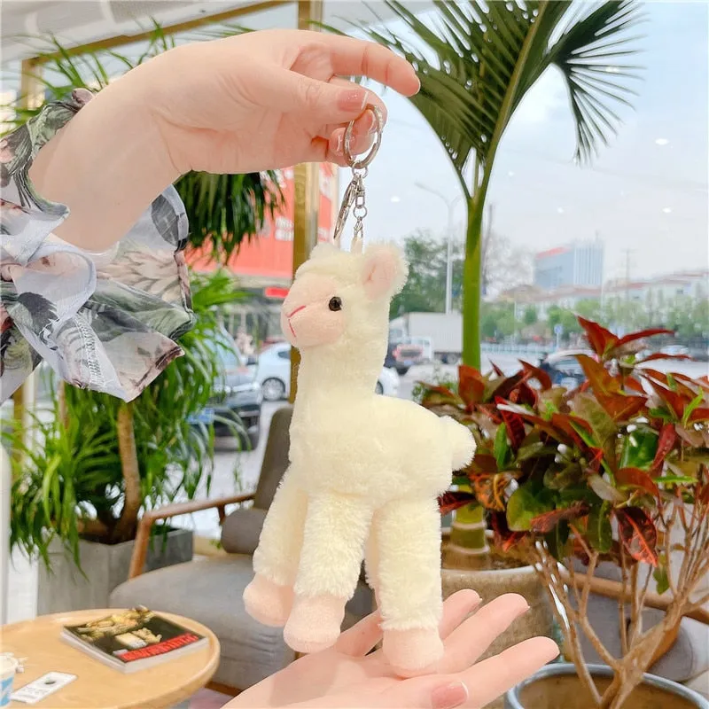 Alpaca Plushie Keychains