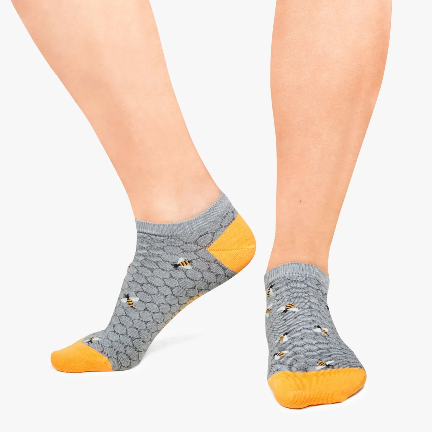 Ankle Bees - Grey