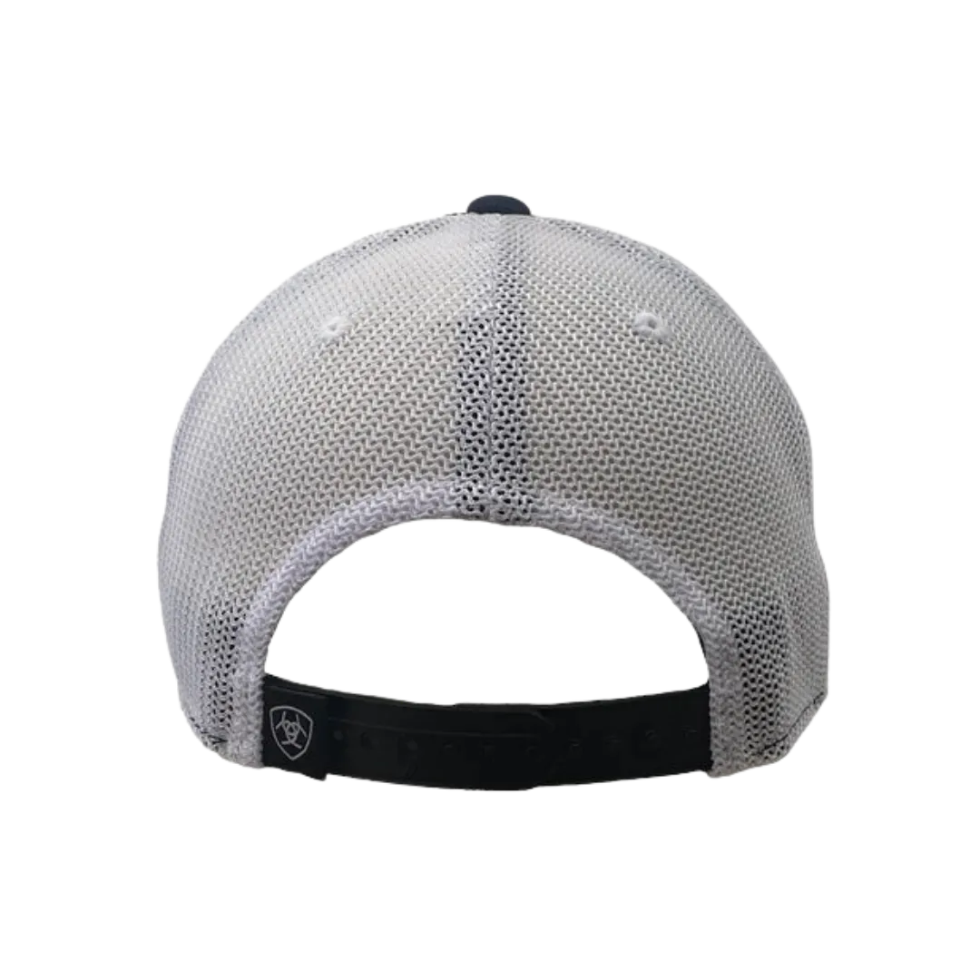Ariat M&F Navy Blue Embroidered Logo Mesh Cap