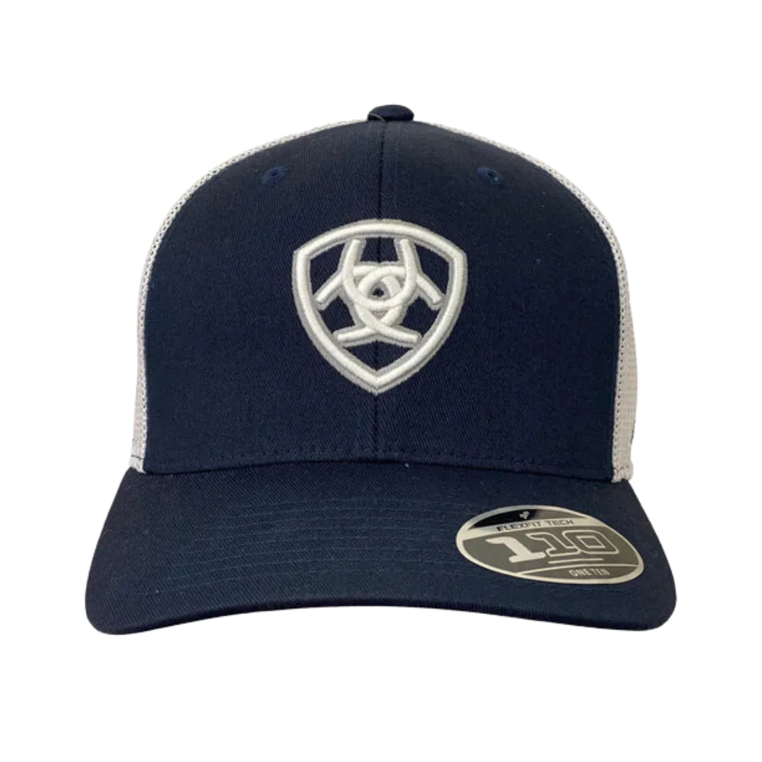 Ariat M&F Navy Blue Embroidered Logo Mesh Cap