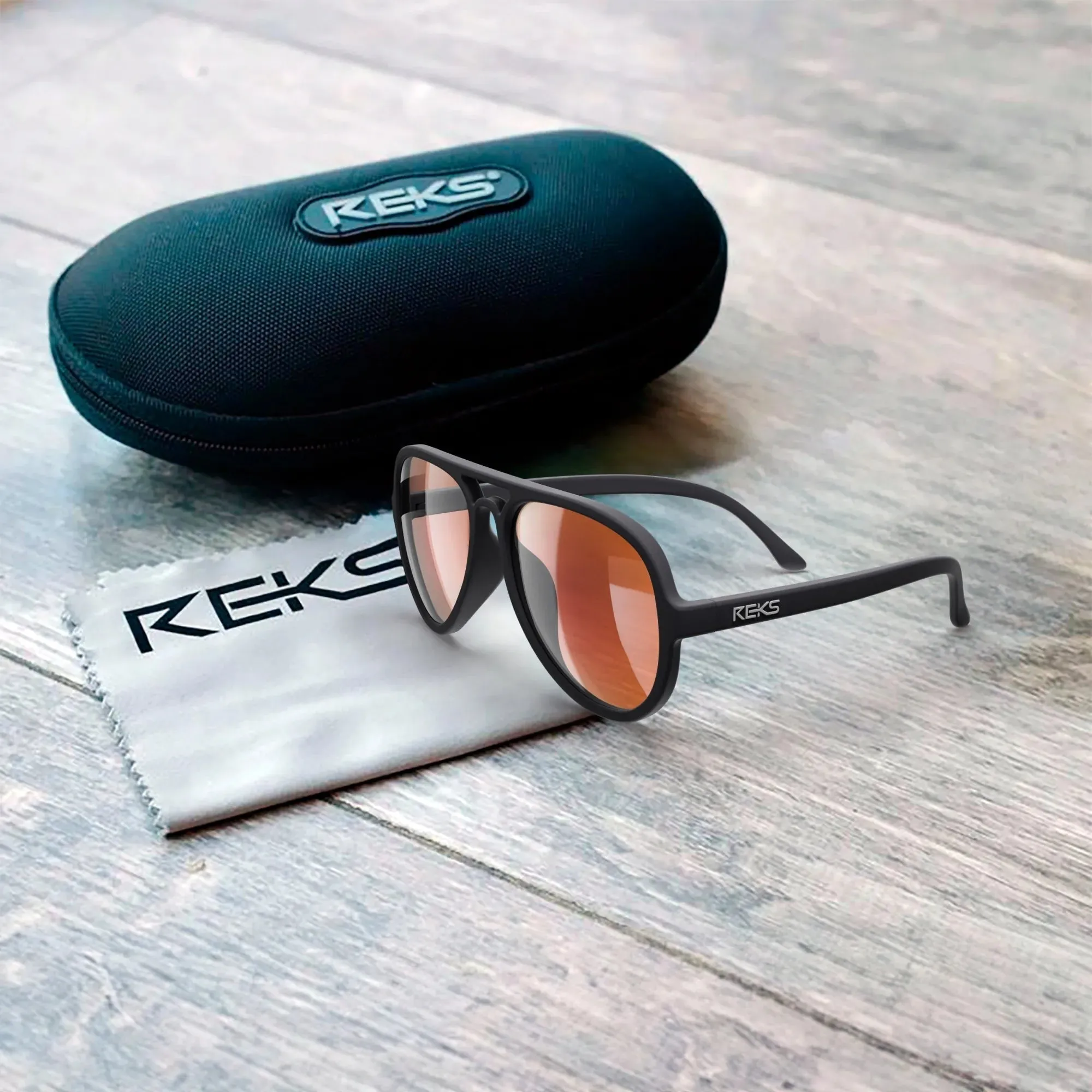 Aviator Polarized Kontrast Prescription Sunglasses