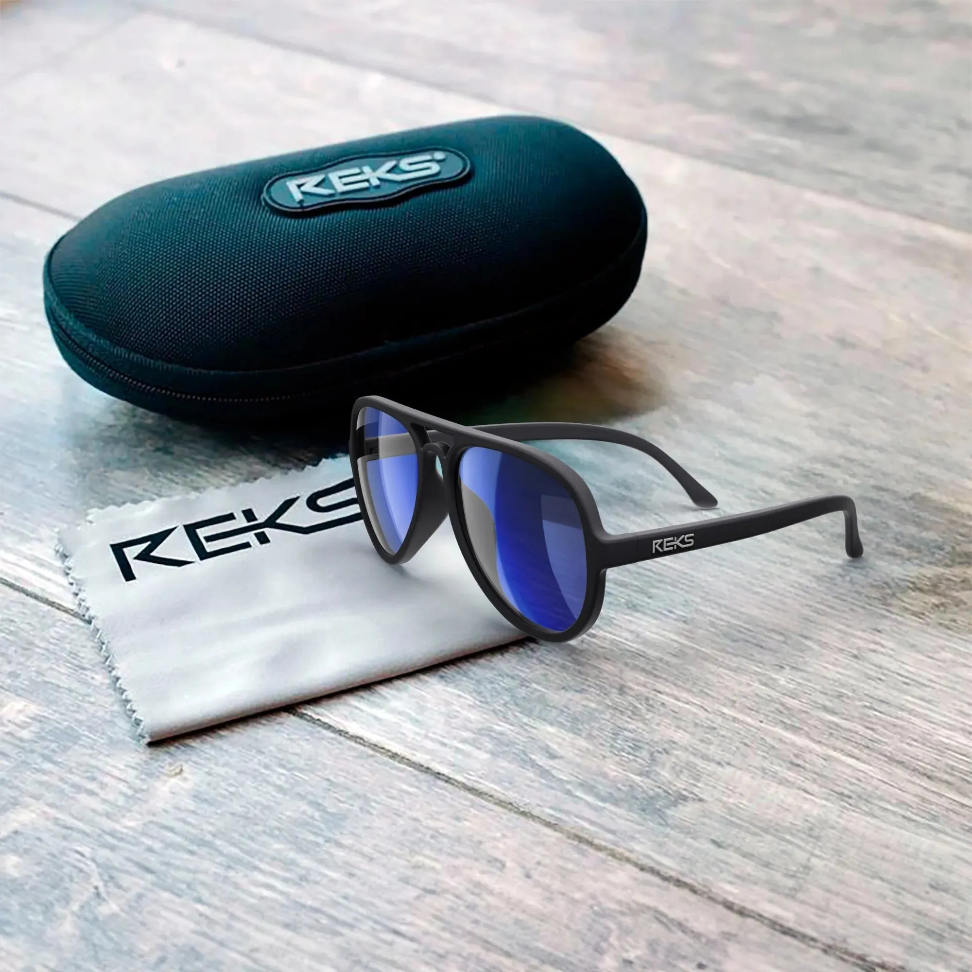 Aviator Polarized Kontrast Prescription Sunglasses