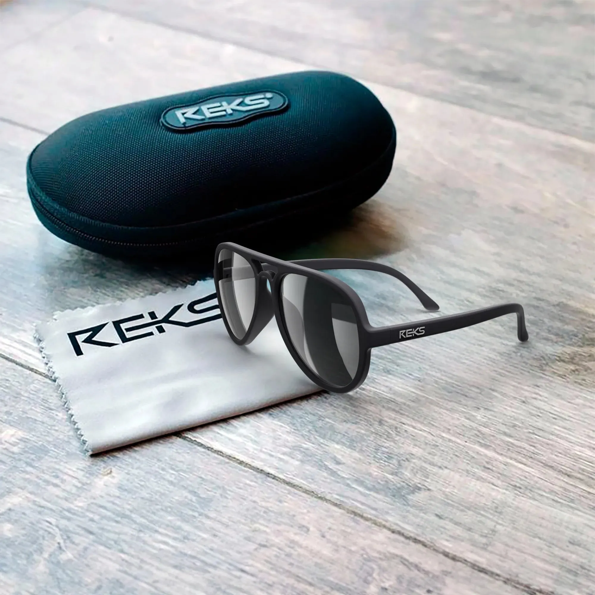 Aviator Polarized Kontrast Prescription Sunglasses