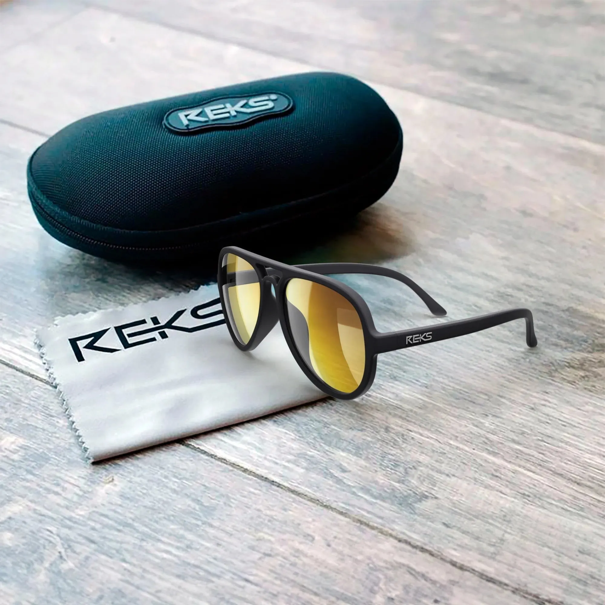 Aviator Polarized Kontrast Prescription Sunglasses