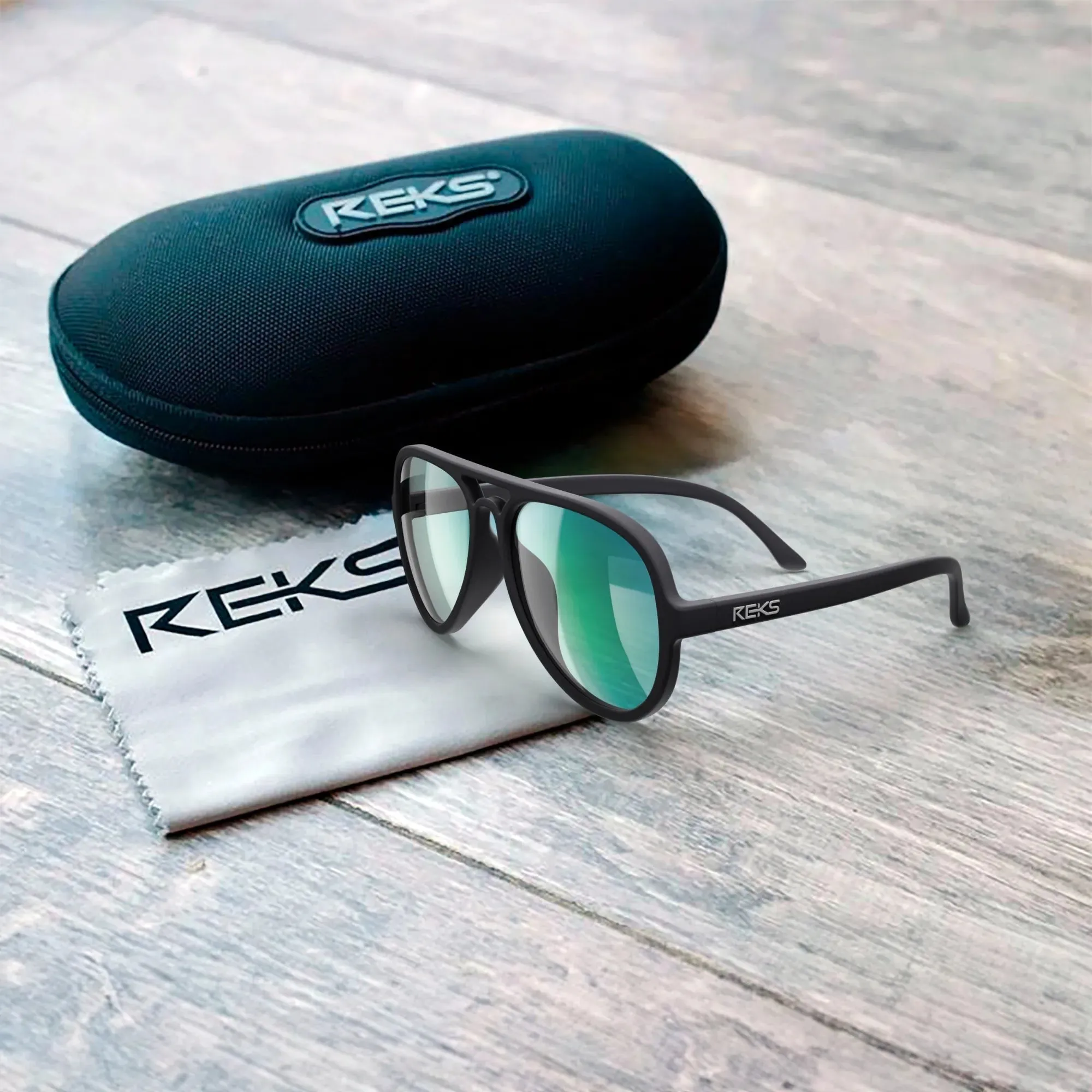 Aviator Polarized Kontrast Prescription Sunglasses