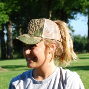 BJ-3 C.C Pony Caps Camo Camel