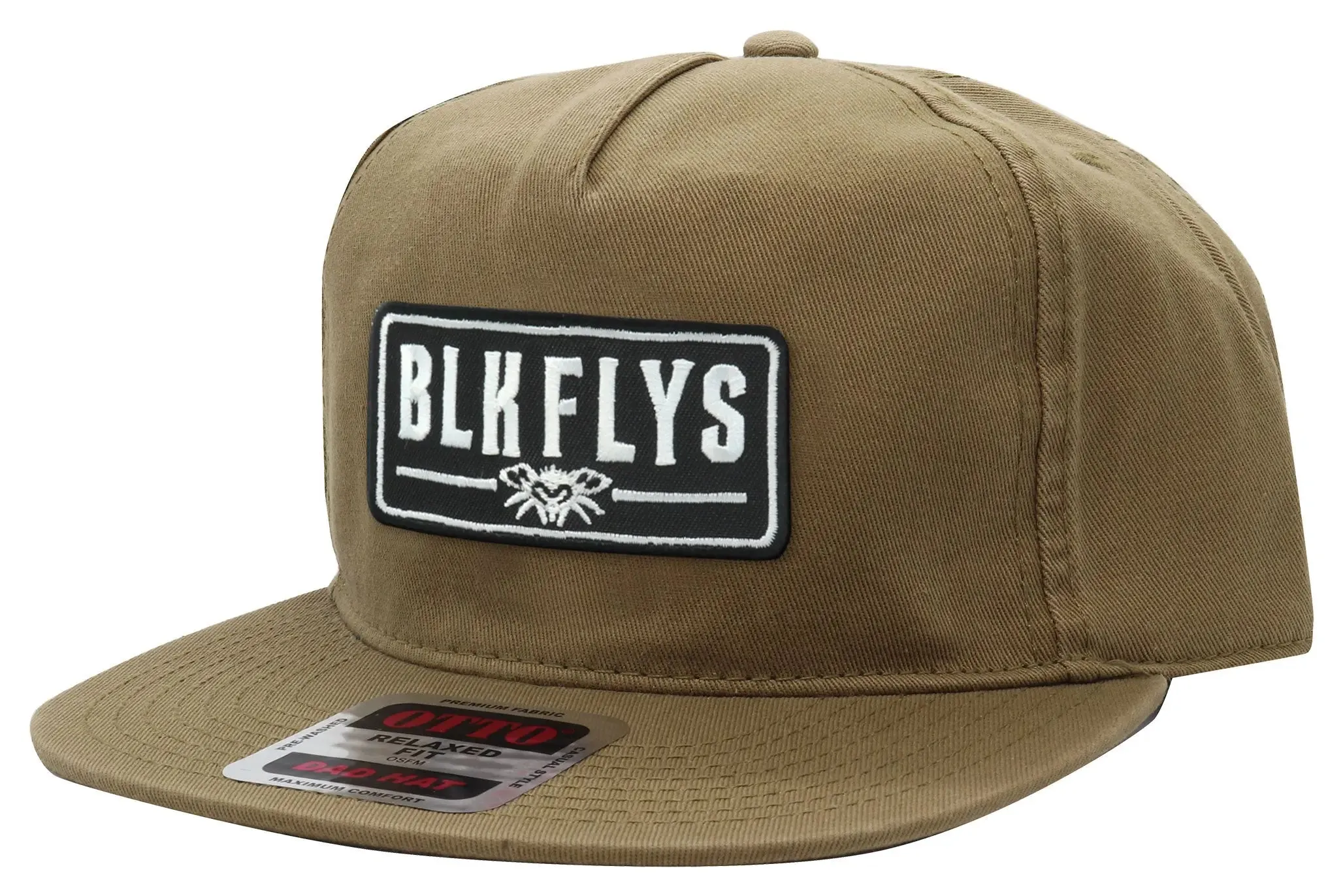 Blk Flys Patch Trucker