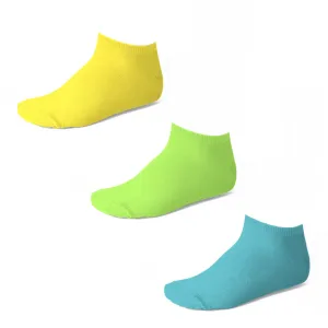 Boys' Ankle Socks, 3-Pack