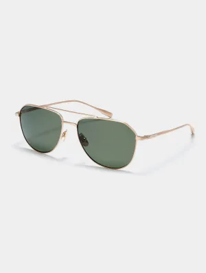 Bryce Sunglass - Brushed Gold (Deep G15 Lens)