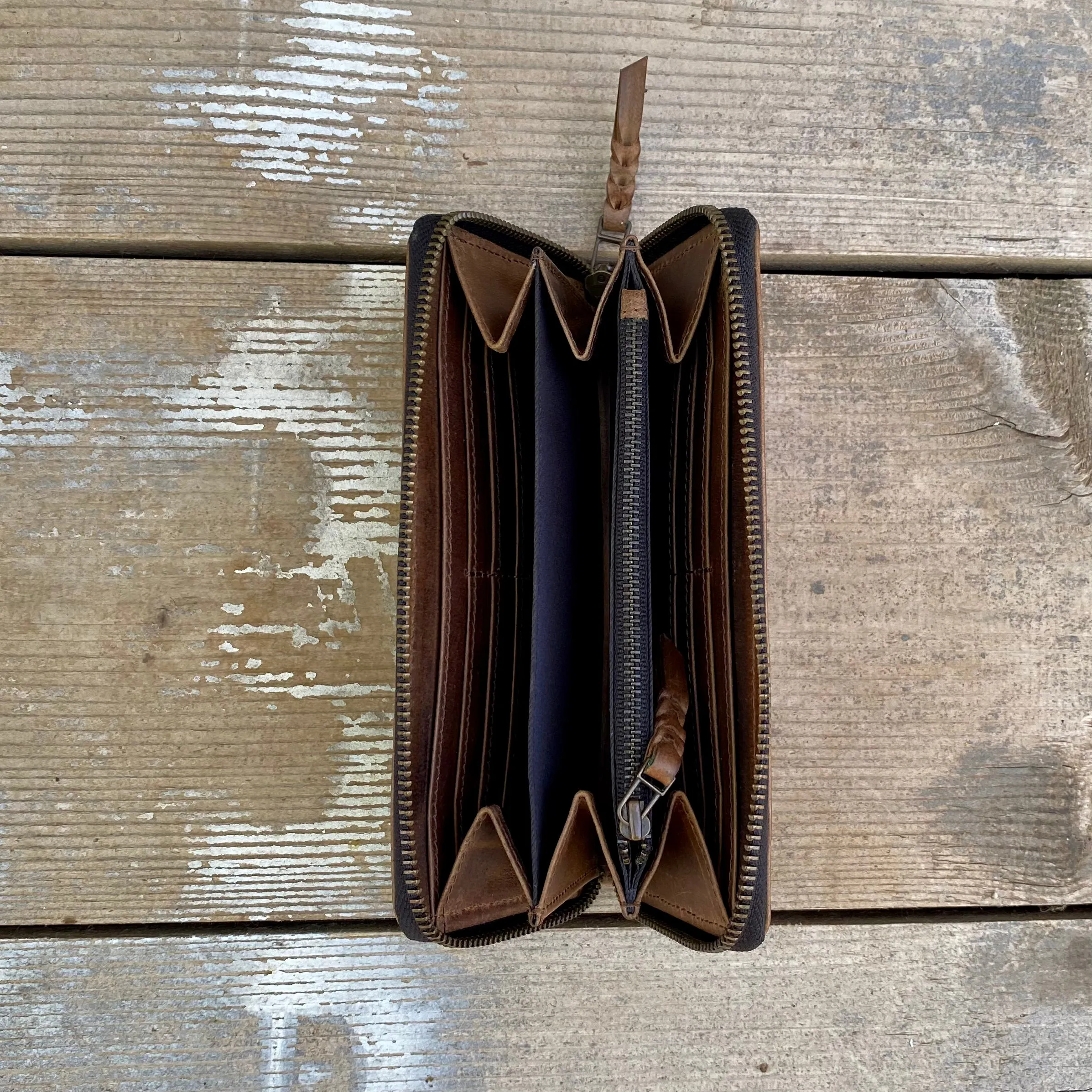 Buffalo Hide Leather Purse