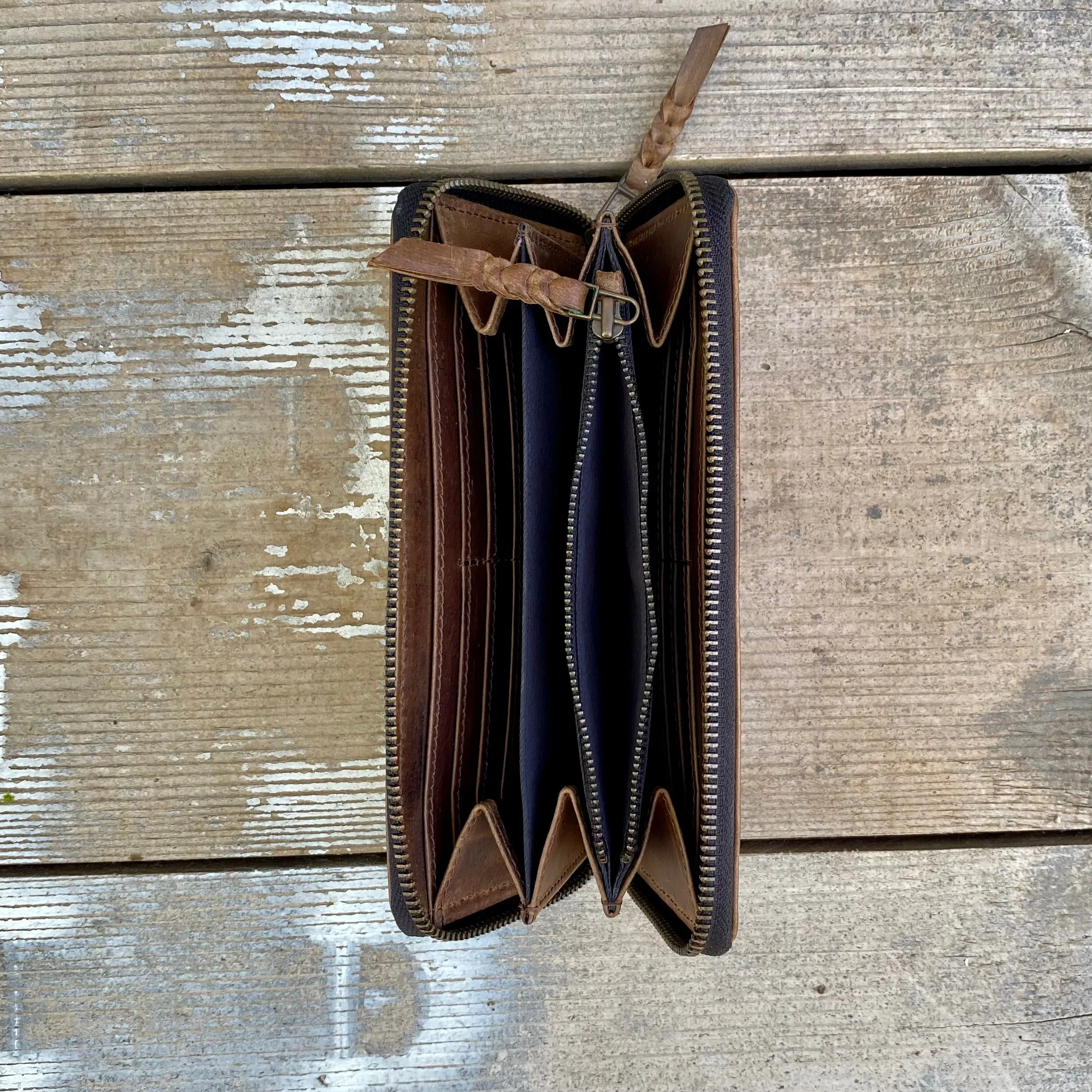 Buffalo Hide Leather Purse
