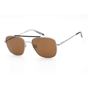 Calvin Klein Men's Sunglasses - Light Gunmetal/Dark Tortoise Aviator | CK21104S 008