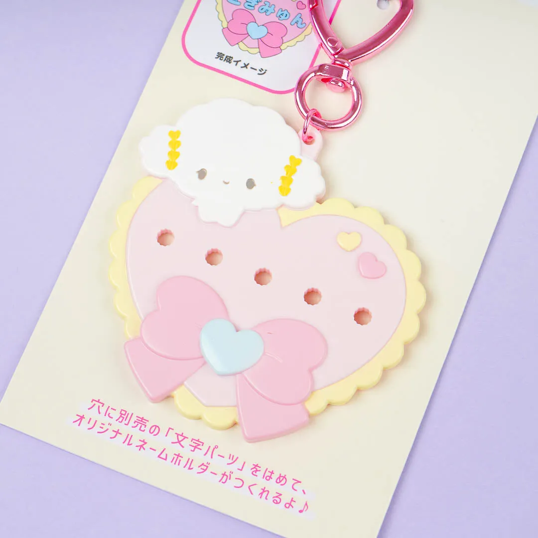 Cogimyun Ribbon Heart Ring Custom Keychain