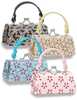 Colorful Flowers Lipstick Case