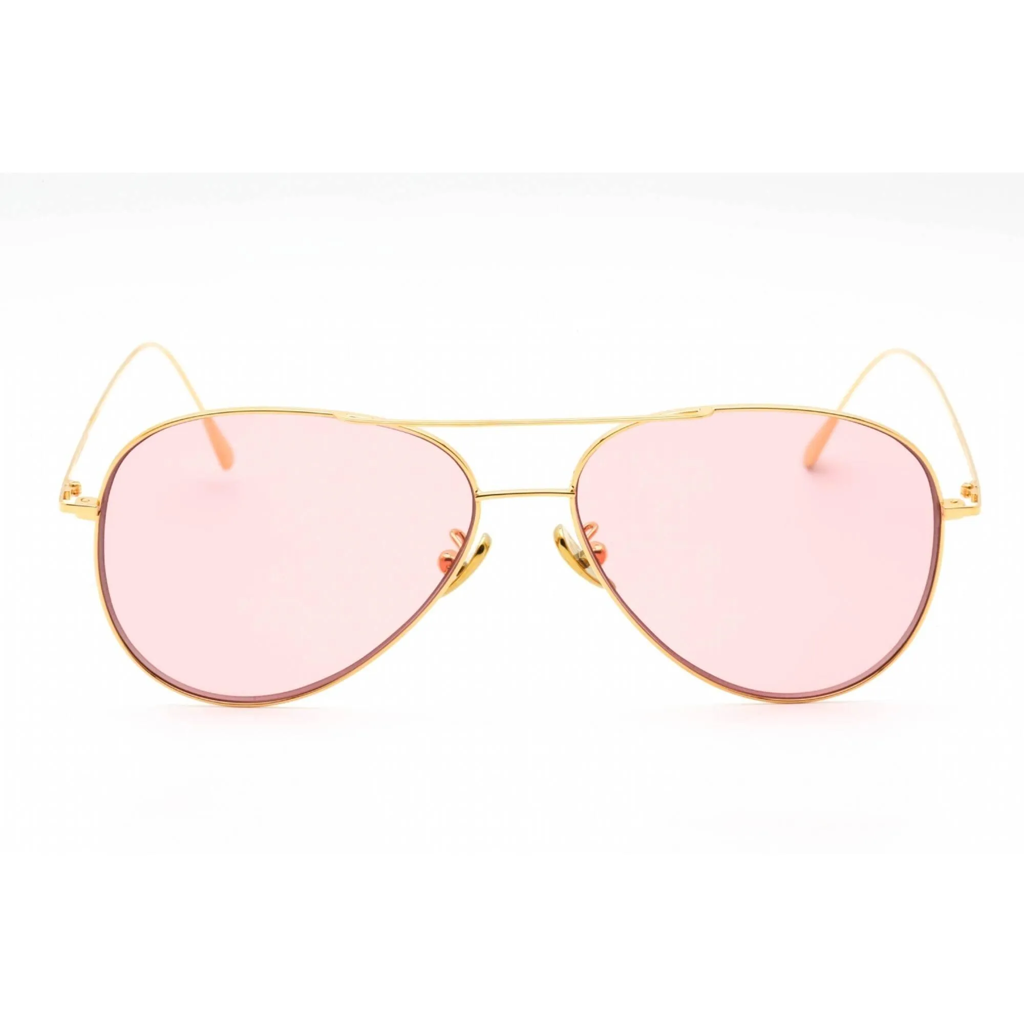 Cutler and Gross Unisex Sunglasses - Full Rim Gold Metal Aviator | CG1266GPLS 002