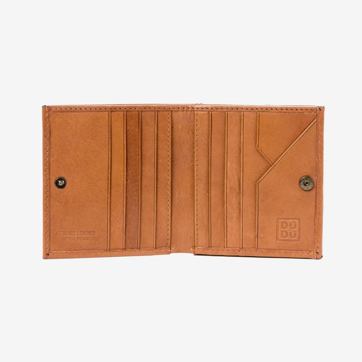 DuDu Small Unique Wallet - Light Brown