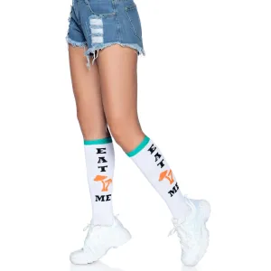 Eat Me Knee High Socks