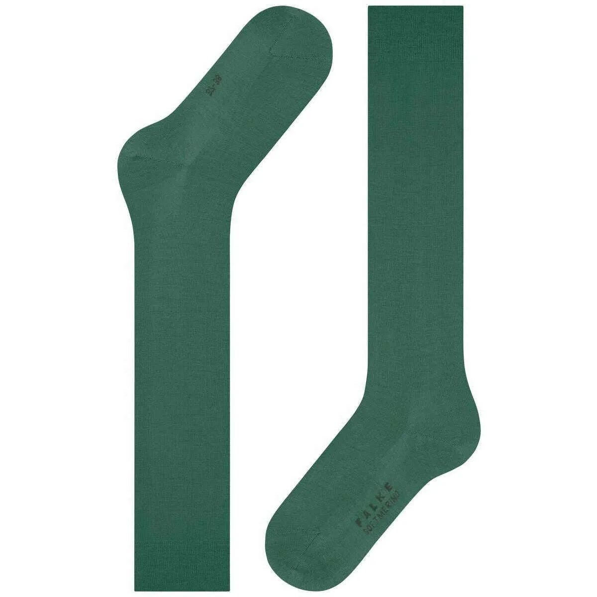 Falke Softmerino Knee High Socks - Caiman Green