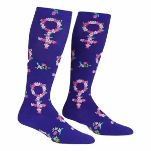 Femme-Powerment Socks Wide Calf Women's Knee-High Sock