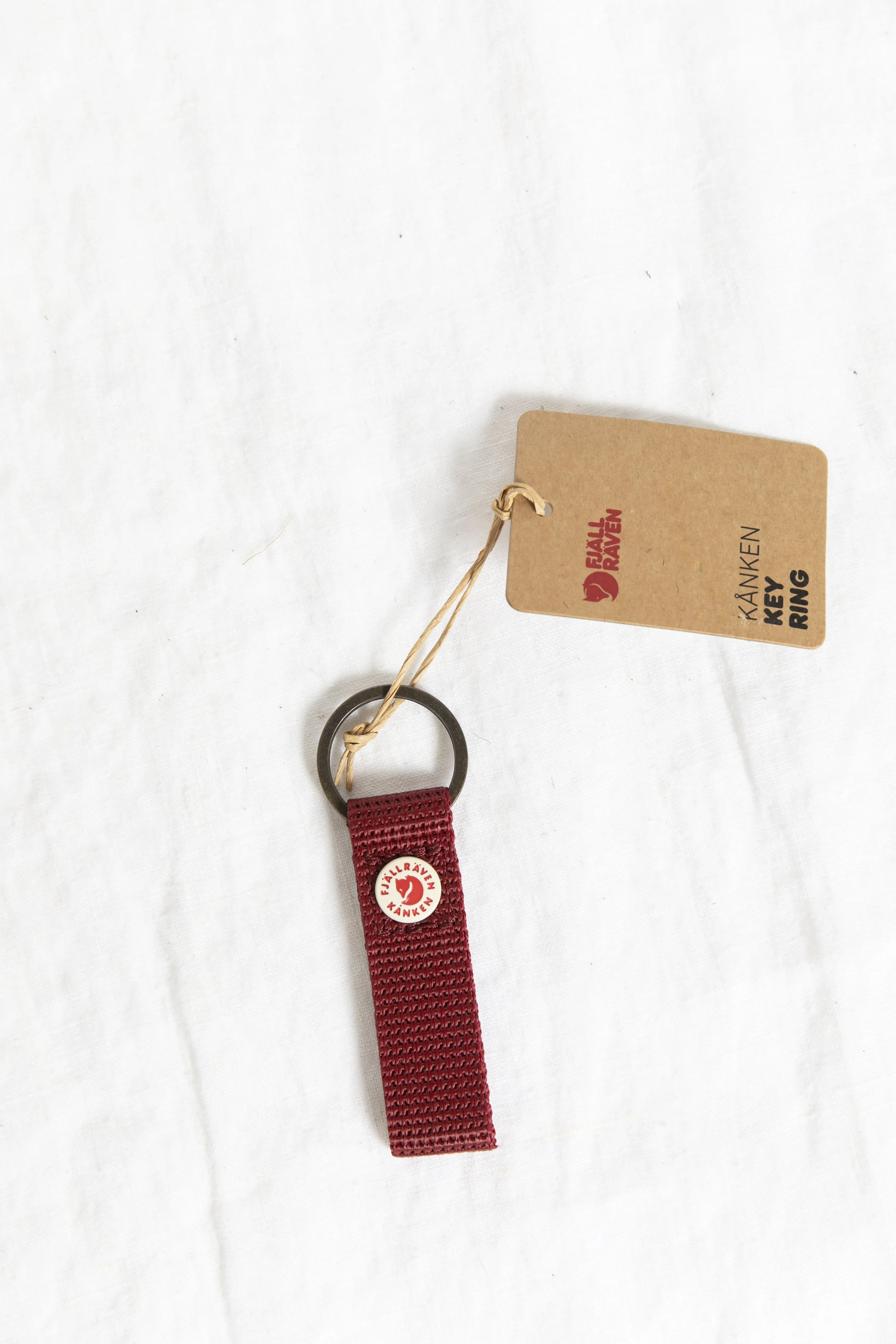 Fjallraven Kanken Keyring in Ox Red