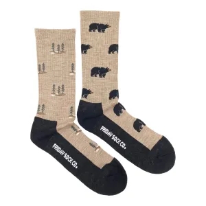 Friday Socks | Men's Bear and Tree Merino Wool Socks