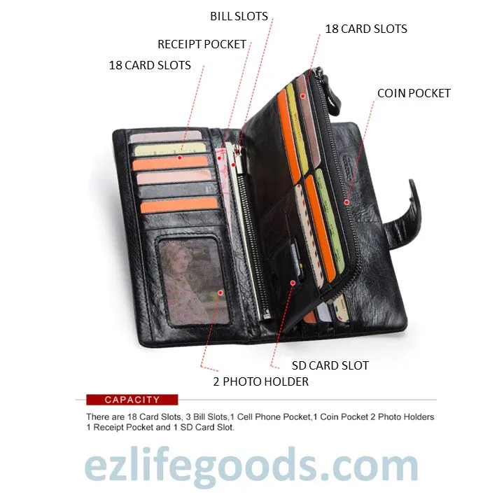 Genuine Leather Men's Wallet