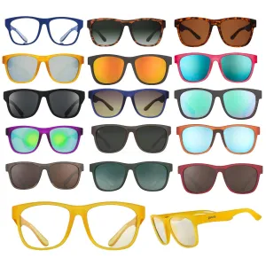 Goodr BFGs Polarized Sunglasses – No-Slip, No-Bounce, Oversized Fit with UV400 Protection