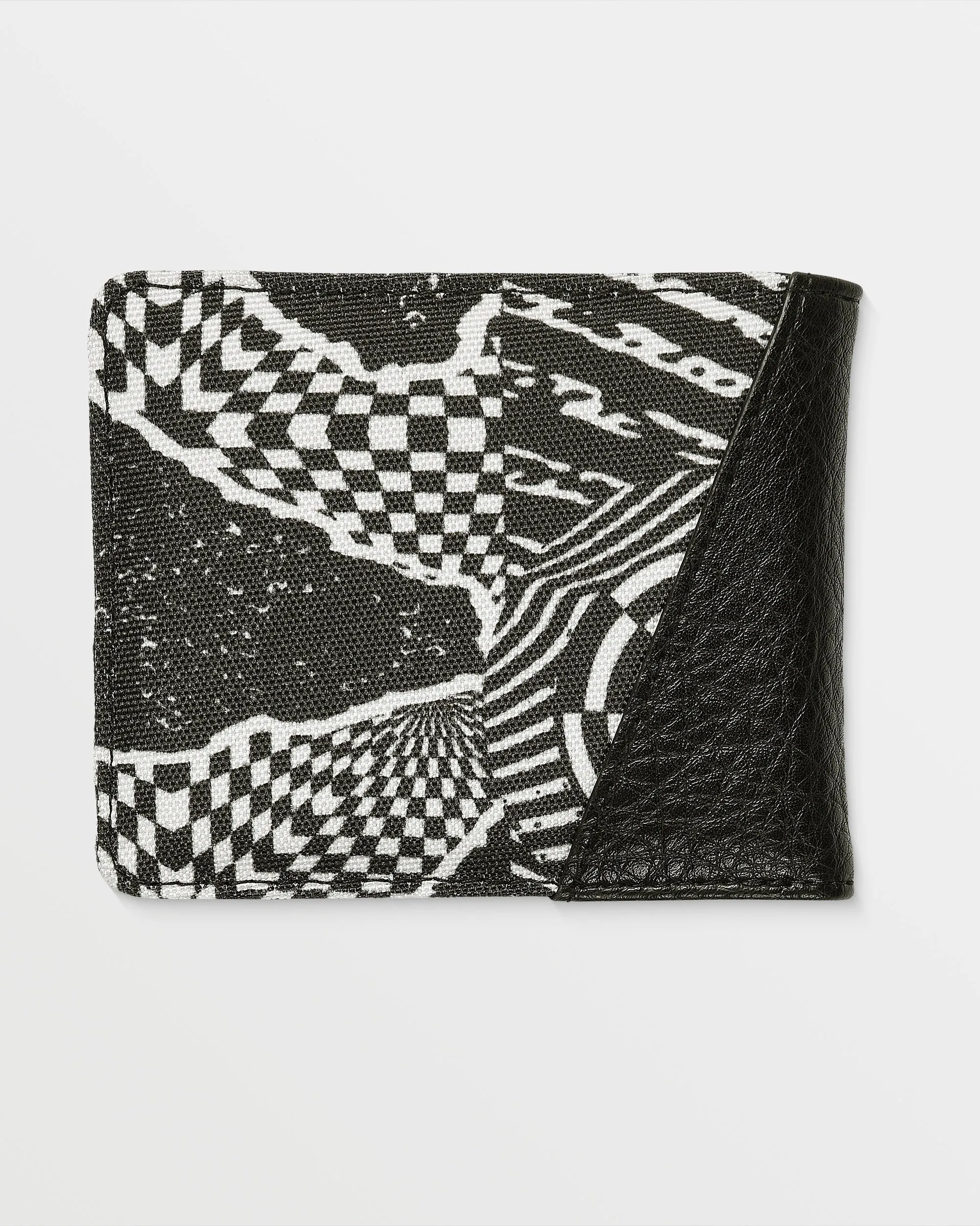 Hardbound Bifold Wallet - Black White