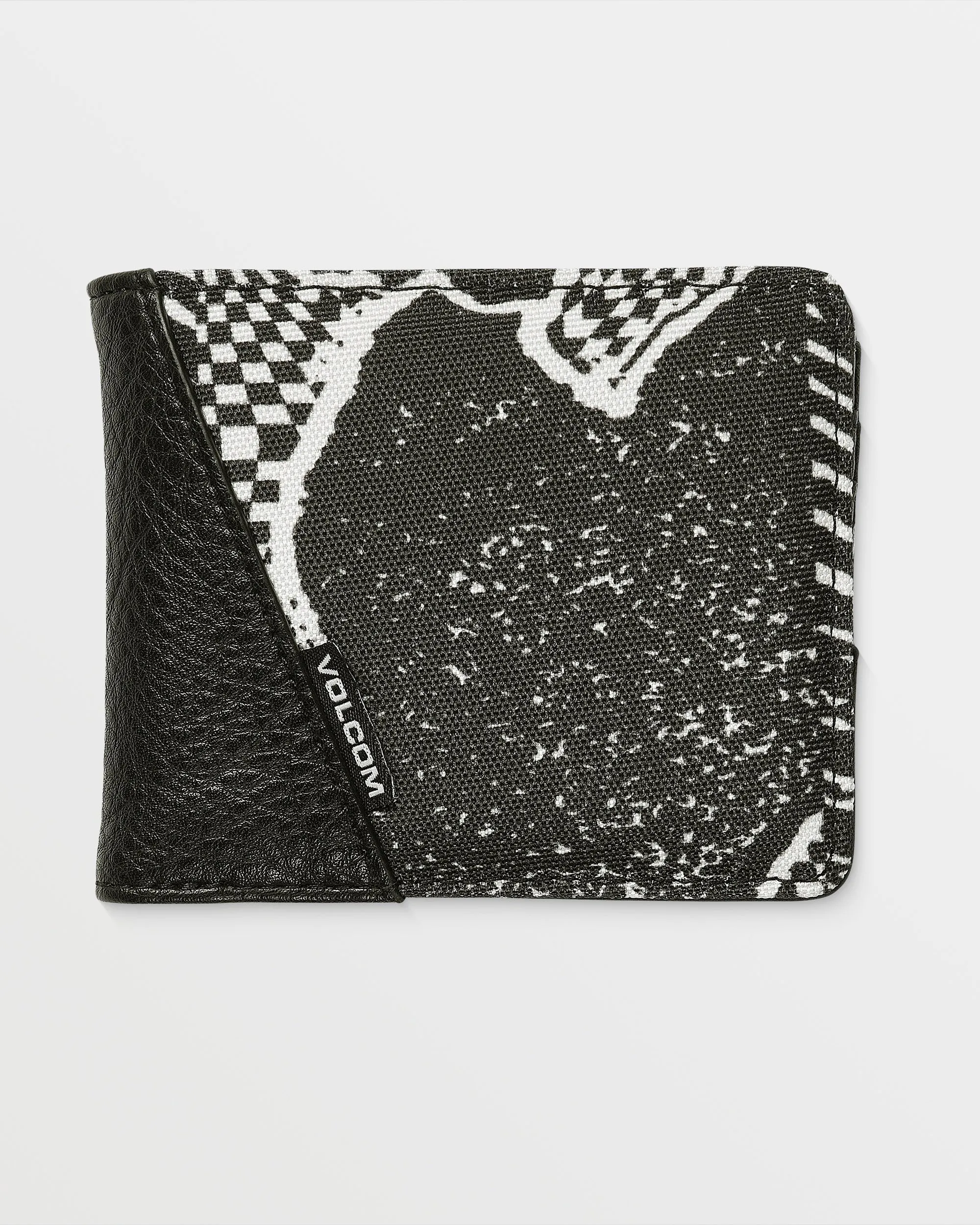 Hardbound Bifold Wallet - Black White
