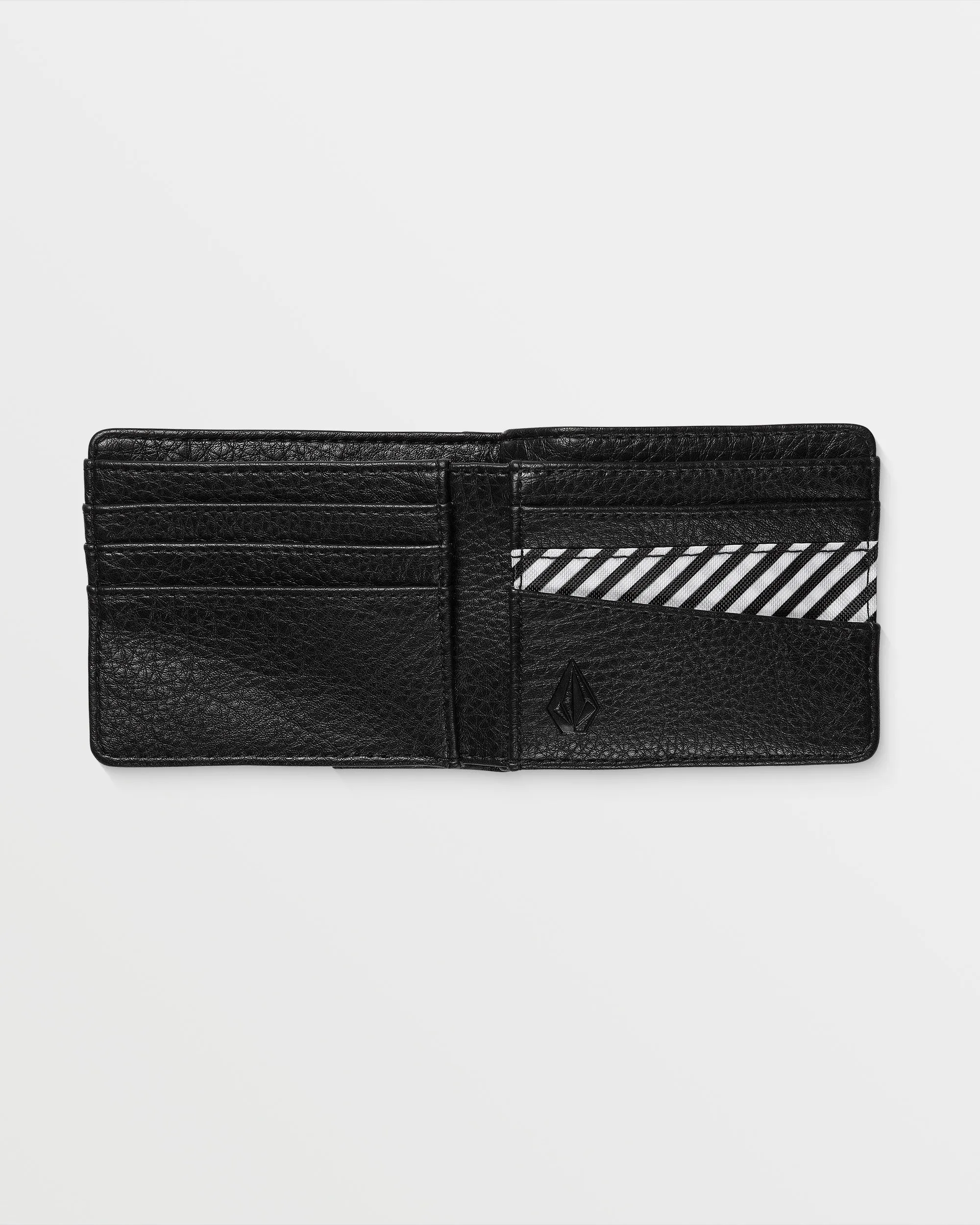 Hardbound Bifold Wallet - Black White