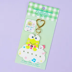 Kero Kero Keroppi Cloud Heart Ring Custom Keychain
