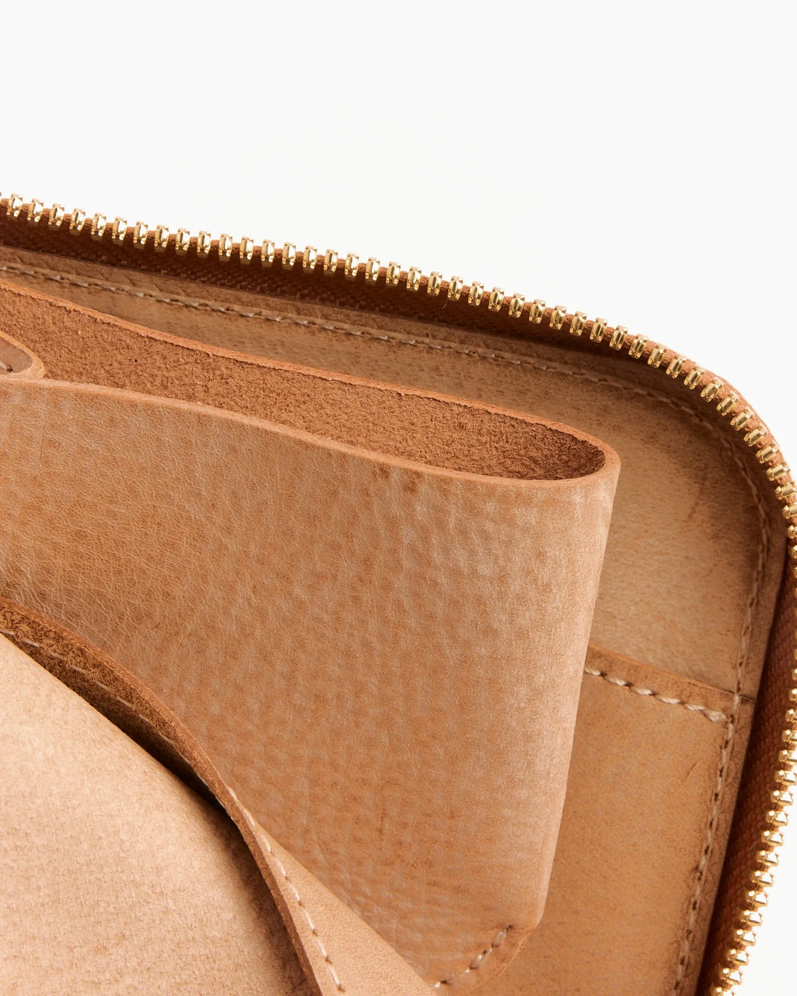 L Wallet in Natural