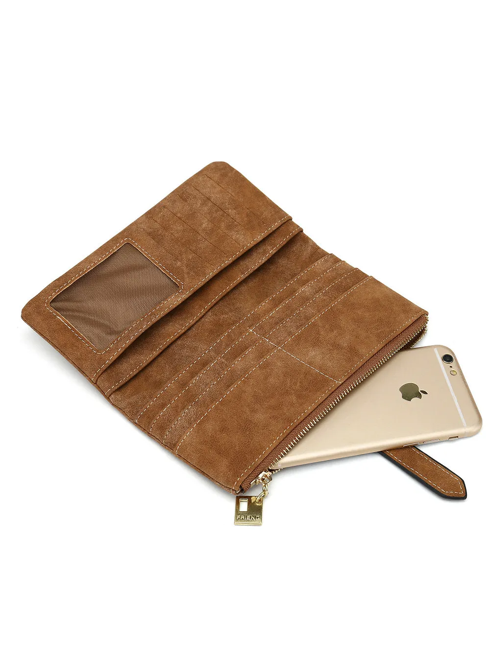 Leather Wallet Female Card Holder Coin Purse