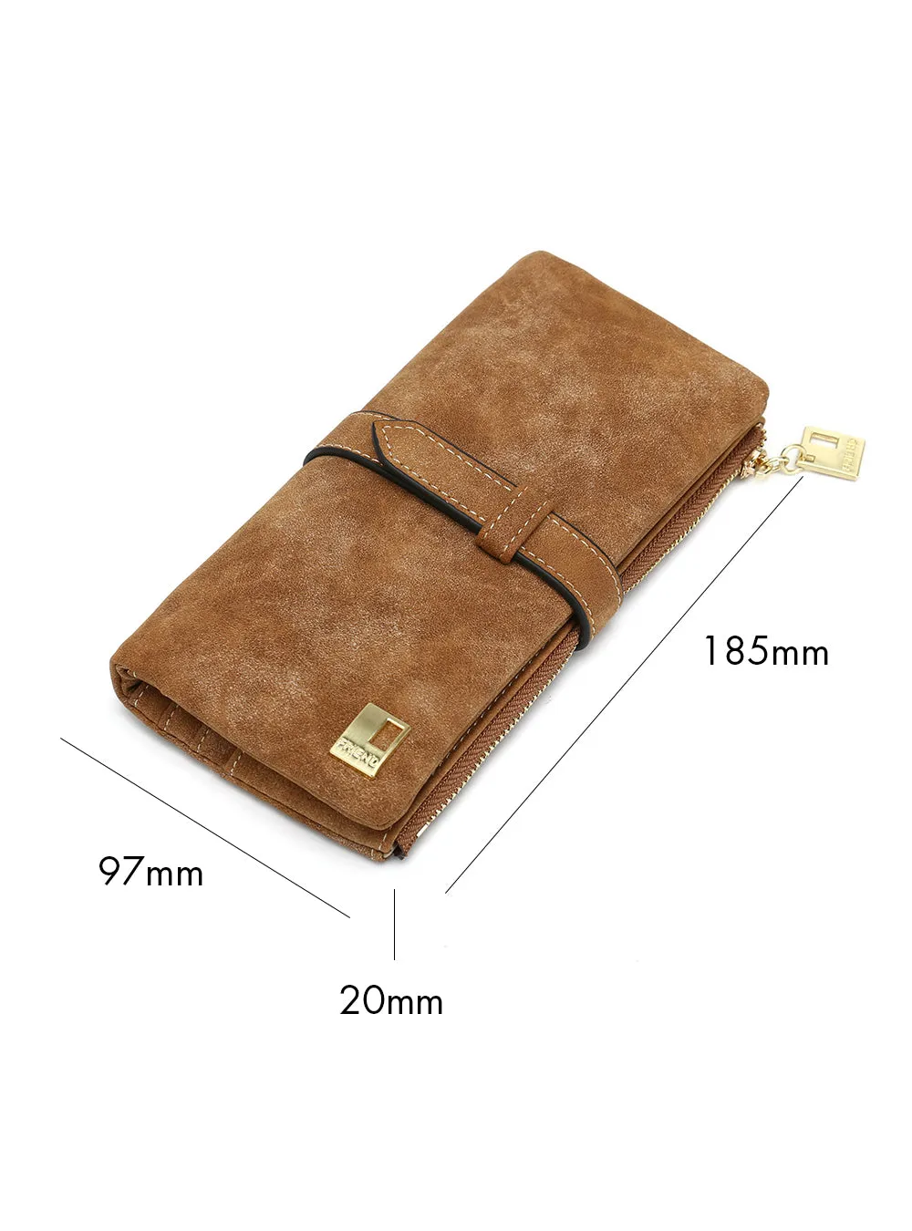 Leather Wallet Female Card Holder Coin Purse
