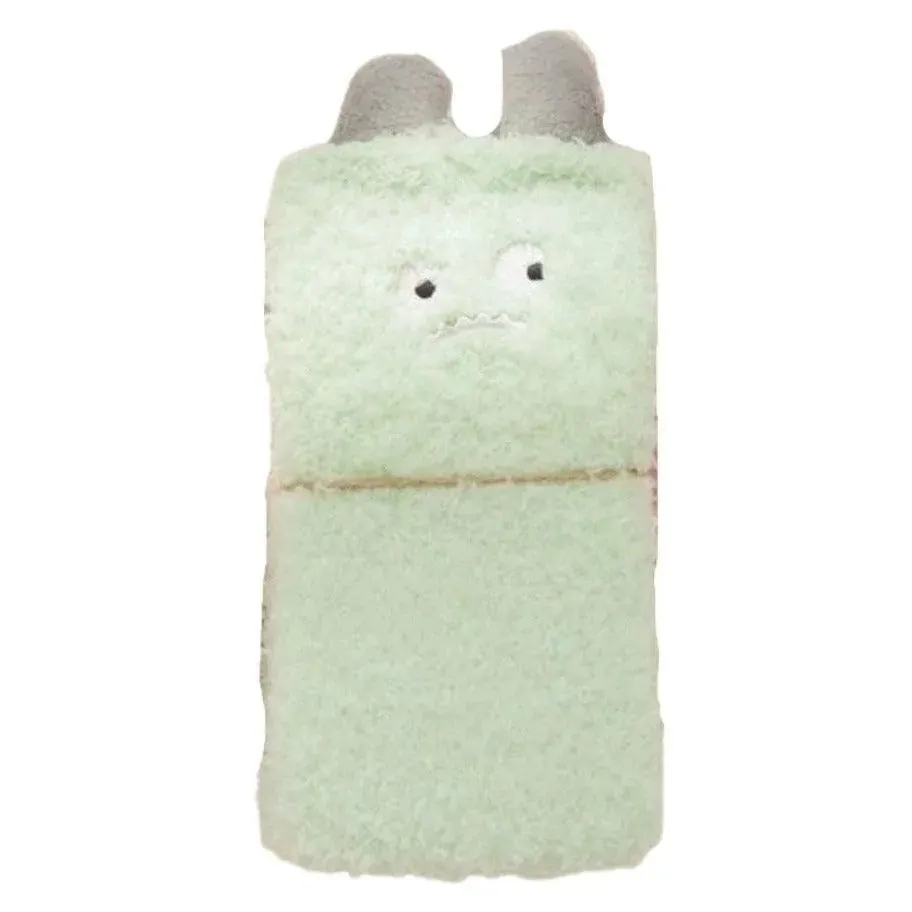 Little Monster Socks: Fuzzy socks with funny faces