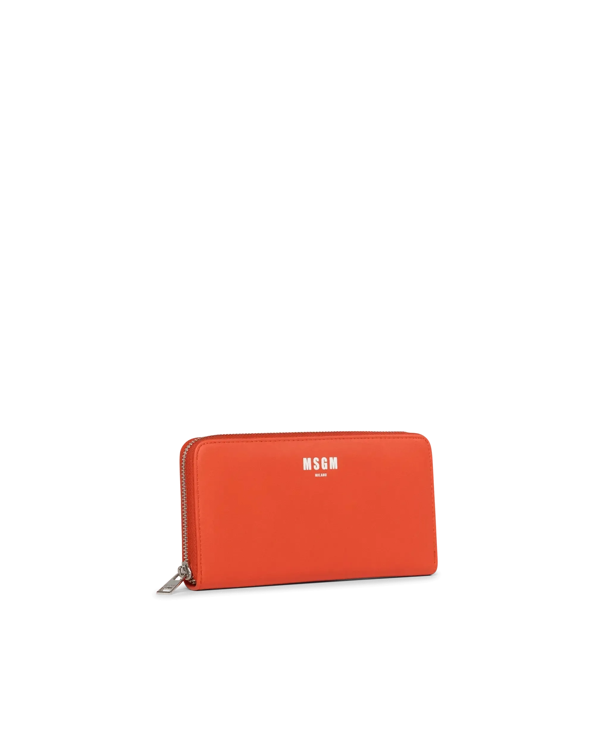 Logo Print Zip Wallet