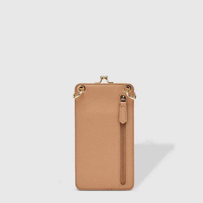 Louenhide - Billie Crossbody Phone Bag - Biscuit