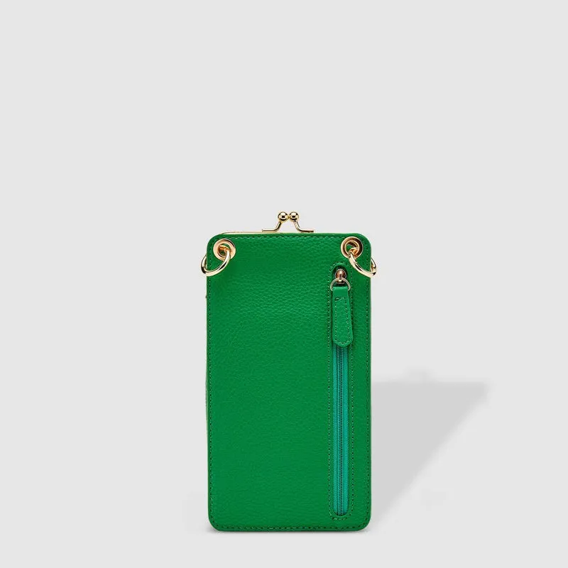 Louenhide - Billie Crossbody Phone Bag - Green