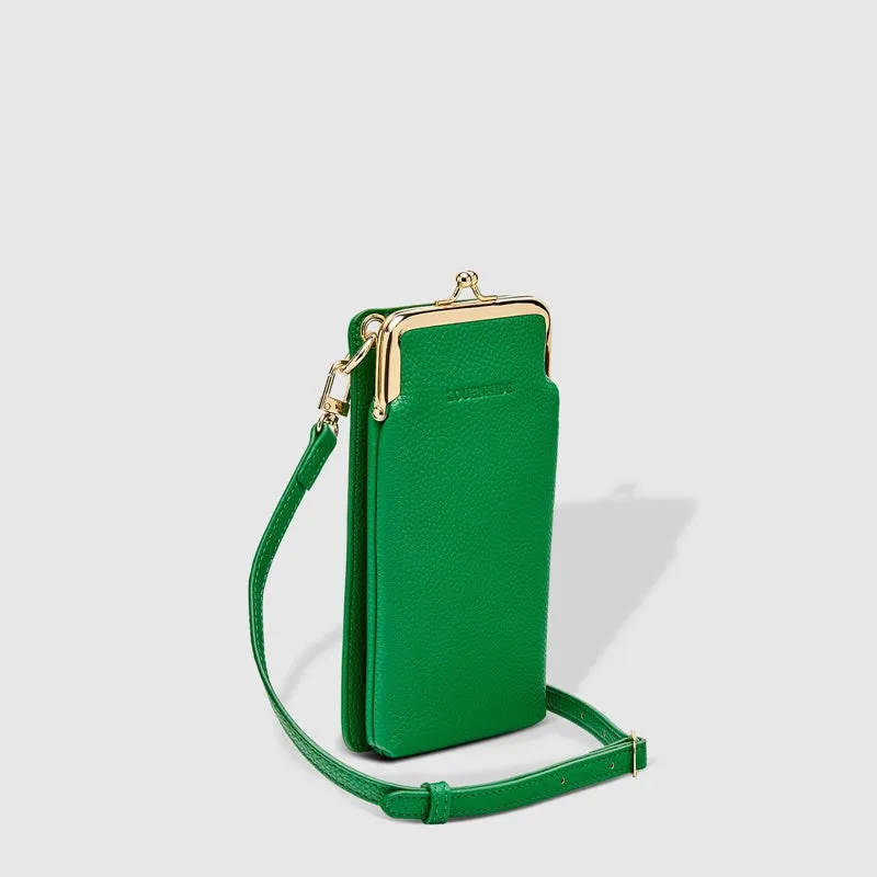 Louenhide - Billie Crossbody Phone Bag - Green