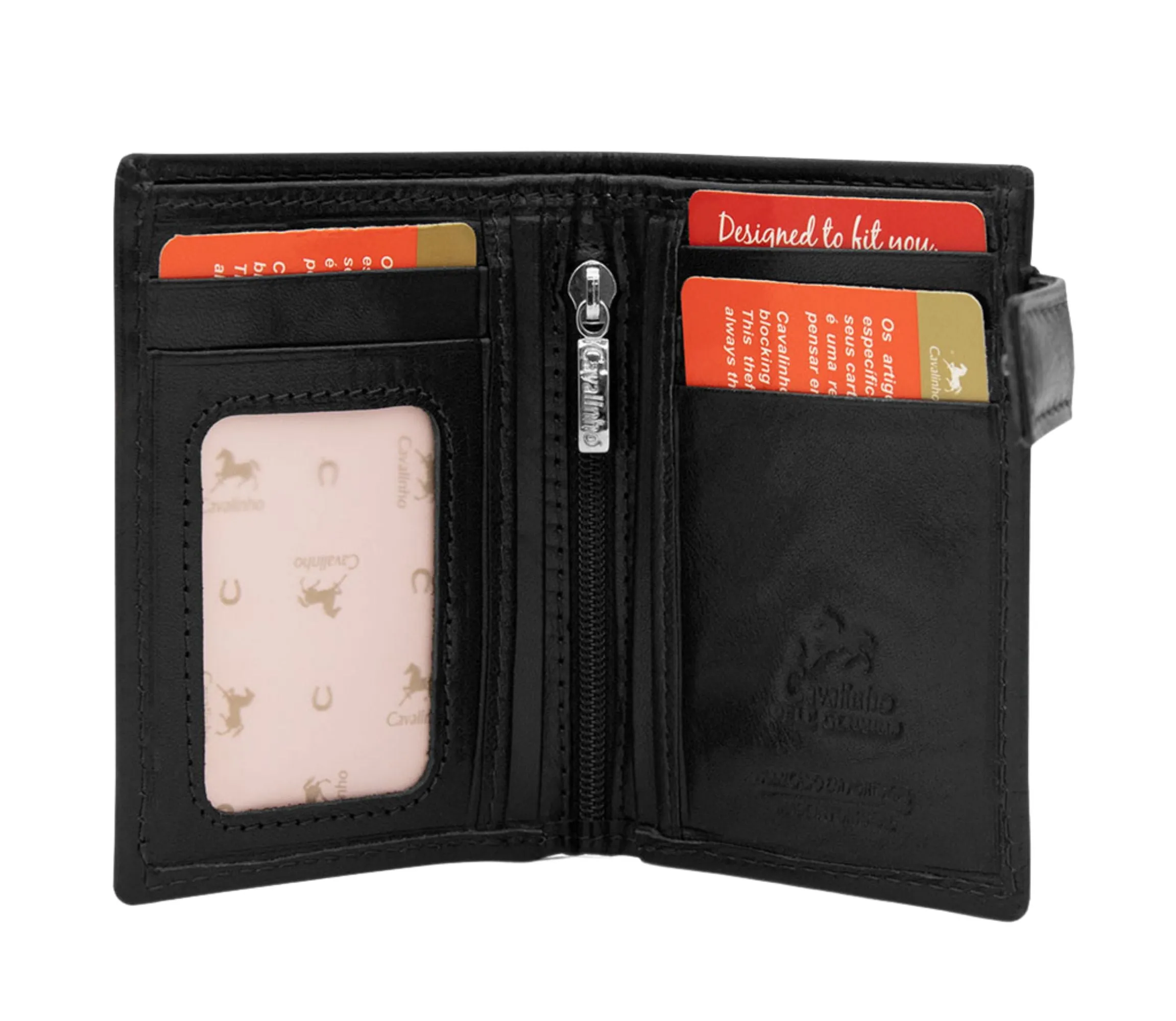 Men's Bifold Slim Leather Wallet