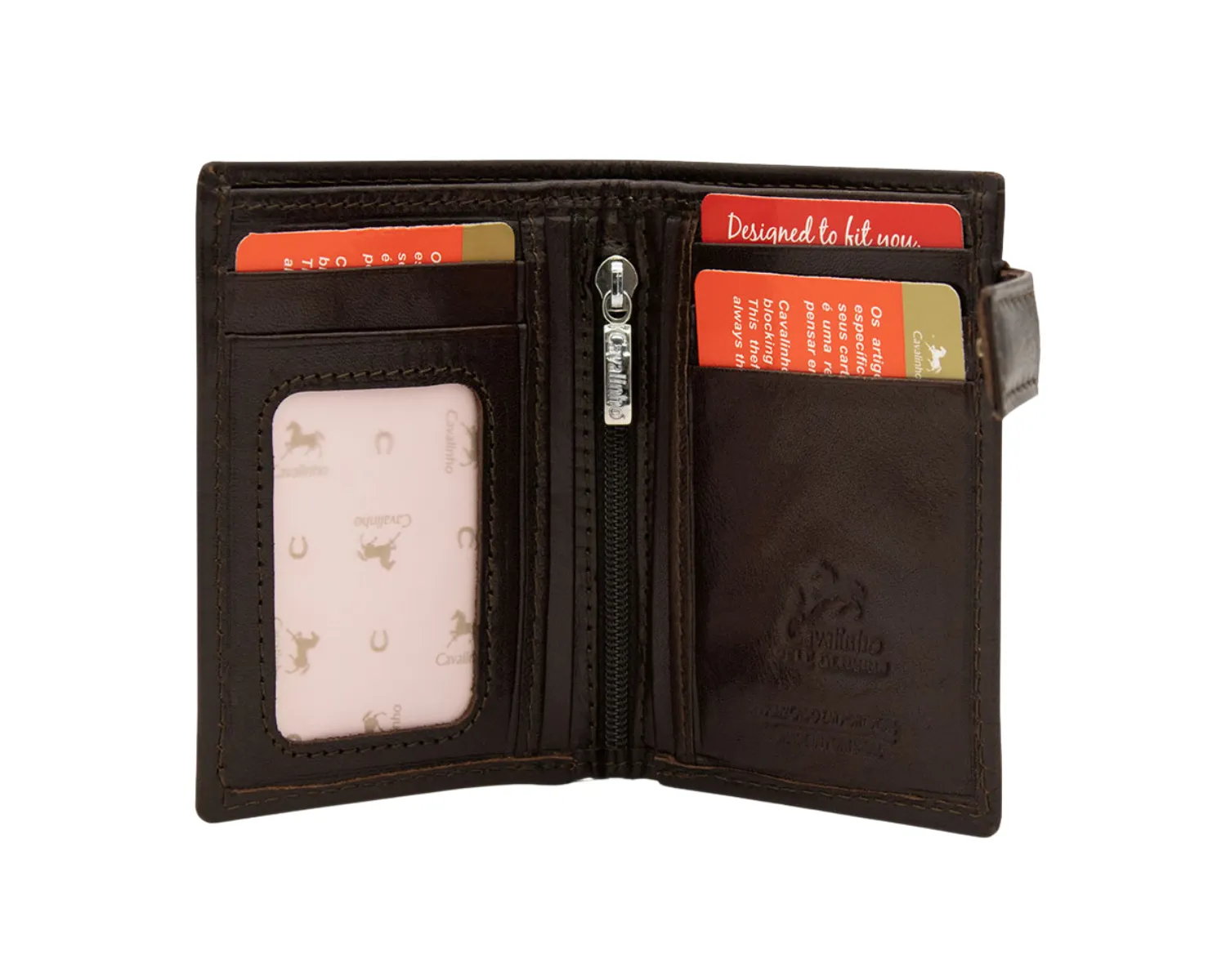Men's Bifold Slim Leather Wallet