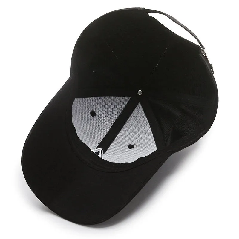Men's Outdoor Casual Peaked Cap Letters Embroidery Sun Protection