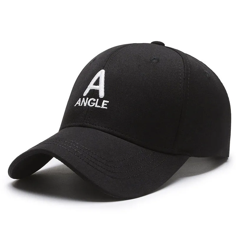 Men's Outdoor Casual Peaked Cap Letters Embroidery Sun Protection
