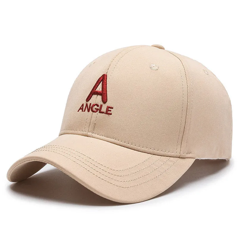 Men's Outdoor Casual Peaked Cap Letters Embroidery Sun Protection
